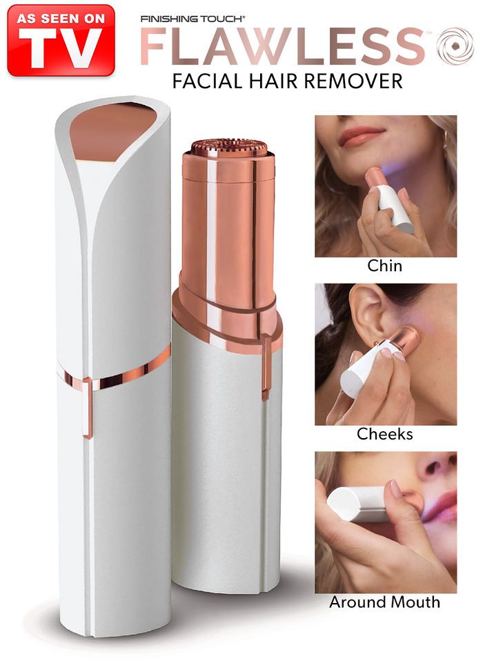 Women’s double-blade electric shaver for private area and pubic hair removal, compact and safe for home use