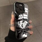 Western Style Joker Durable Protective Phone Case for iPhone 15 Pro Max 16 Pro Max 1615 7 Plus – Hard PC Material Cover with Cool Joker Design