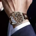 GENEVA men’s luxury quartz wristwatch